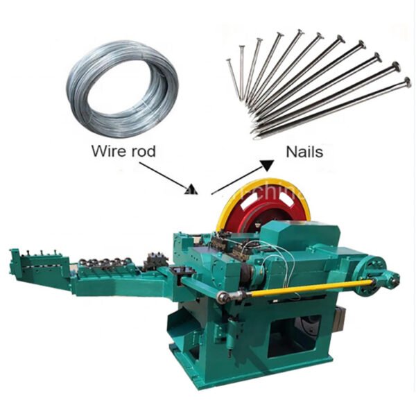 Wire Roll Nail Making Machine